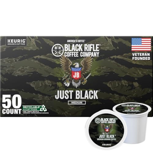 Black Rifle Coffee Company Just Black, 50 Count...