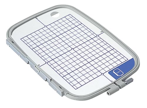 Bastidor Brother SA444 Aro grande de 7 x 5 pulgadas color gris para máquina bordadora 2