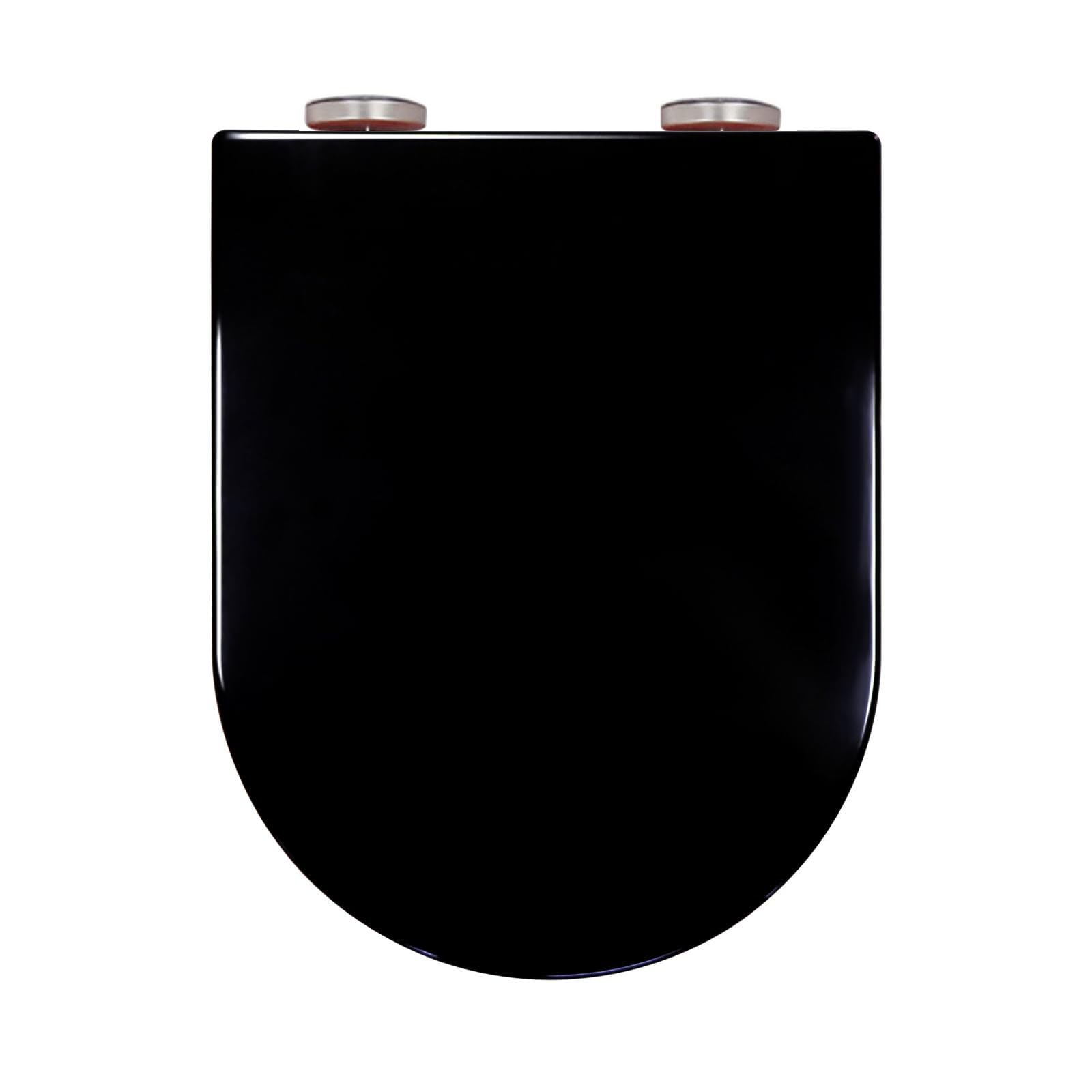 Soft Close, Elongated Variable Hinges Install, Lightweight, Durable, Portable, User-Friendly, Compact, Shaped, Toilet, seat, 360, Adjustable