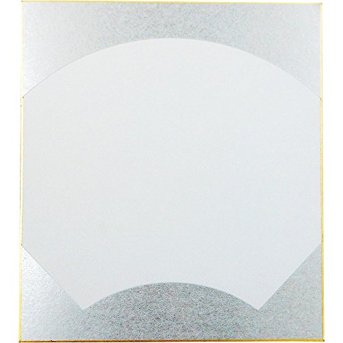 エヒメ紙工 色紙 銀扇 ES2S-04 242×272mm 2枚入