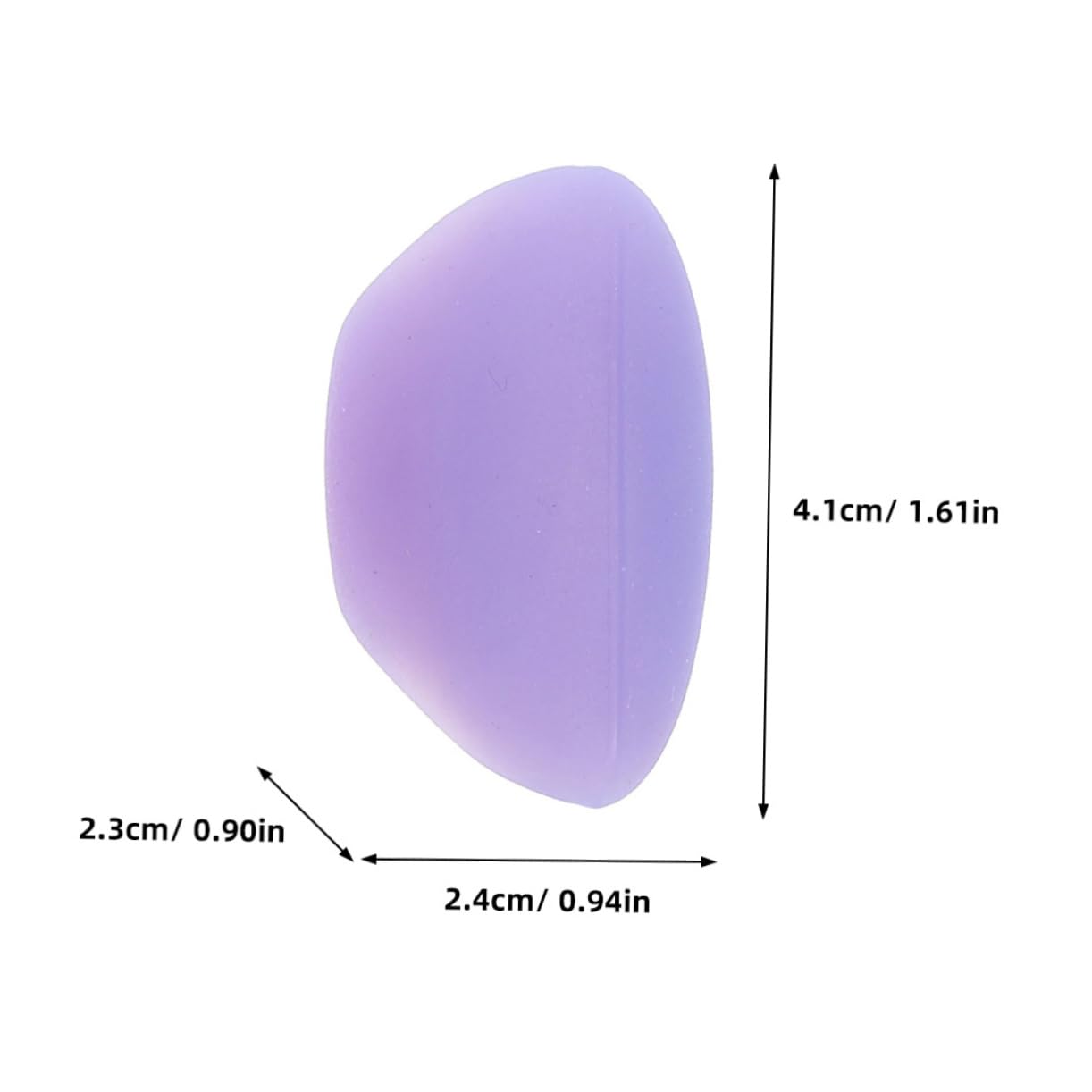 SUPVOX Flute Parts 8 Pack Silicone Thumb Rest Covers Flute Finger Rest Pads for