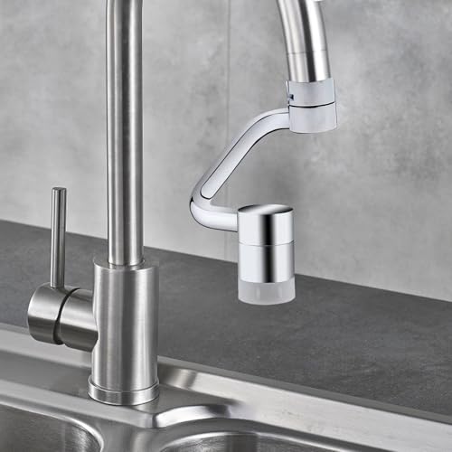 Brazo robótico giratorio para grifo de baño y cocina multiángulo 5