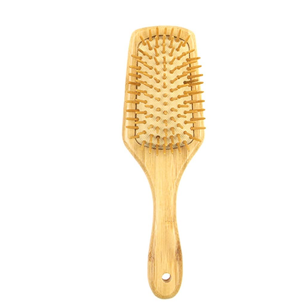 ADERFETBI Hair Comb Hair Comb Mane Wooden Massage Mini Airbag Sturdy And Durable Portable Combs For Thick Men's and Women's Care(A1pc)