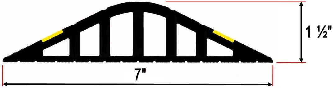 Bеѕt Cуbеr Mоndау 🔥 Garadry 1 ½ High Garage Door Flood Barrier Threshold Seal Kit (20'3) | Black/Yellow, Vinyl | Complete Kit, Includes Adhesive