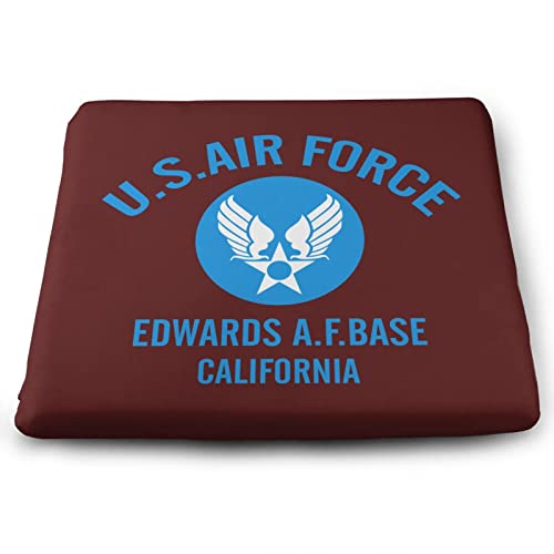 �֎q�N�b�V���� �A�[�~�[�G�A�t�H�[�X U.S. Army Air Force ���z�c �V�[�g�N�b�V���� �X�N�G�A �`�F�A�p�b�h �`�F�A�p �H��֎q�p�N�b�V���� 35*38cm ���ԂƂ� �\�t�@�N�b�V���� �􂦂�J�p�[ �u���b�N