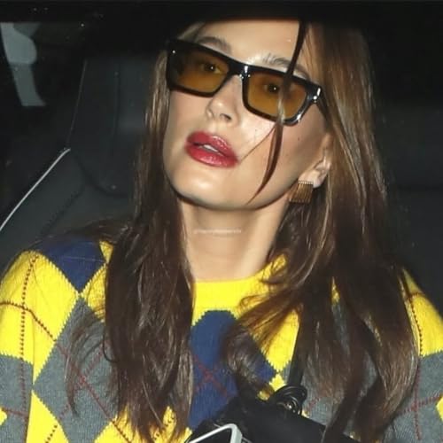 Gold Ribbed Trapezoid Earrings for Women - Trendy Chunky Geometric 18K Gold Statement Accessories2