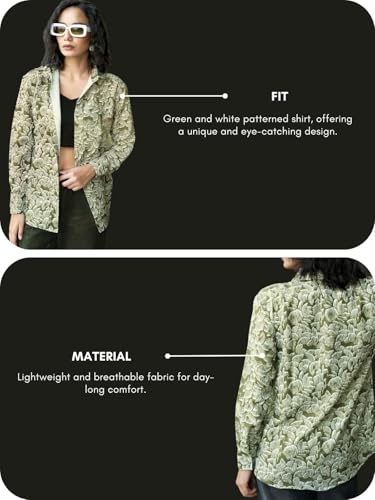 Image of GRECIILOOKS Shirts for Women - Korean Style Long Sleeve Oversized Button Down | Plus Size Workwear Top for Office & Casual Wear