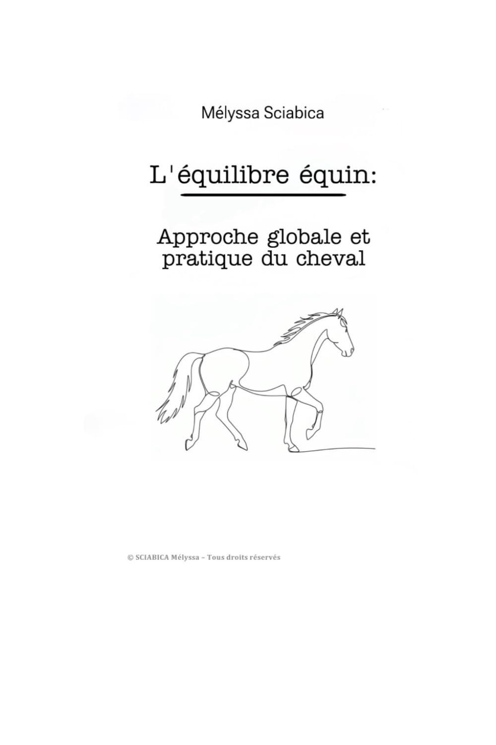 L’équilibre équin:: Approche globale et pratique du cheval