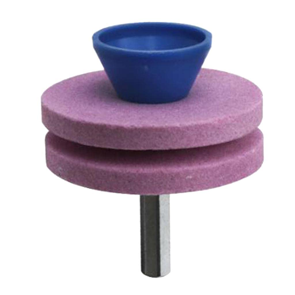 Lawn Mower Blade Sharpener Grinder Wheel Stone for Power Drill Pink| Home & Garden|Tools|Hand Tools|Other Hand Tools-image-22