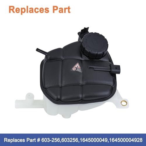 Engine Coolant Reservoir Tank(with Cap And Sensor). Replaces Part # 603-256,1645000049.Compatible with 06 - 15 Mercedes-Benz GL320, GL350, GL450, GL550, ML320, ML350, ML450, ML550, SLS AMG,ML63 AMG by YOUYIEN - Image 2