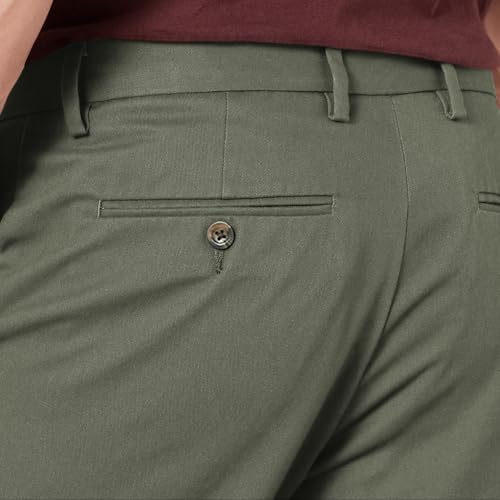 Image of Amazon Essentials Men's Slim-Fit Wrinkle-Resistant Flat-Front Chino Pant