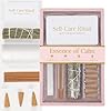 Self-Care Affirmation Cards for Women: Self-Love Ritual Kit | Spiritual Gift Box with Lavender Smudge, Incense Sticks, Cones, Selenite Crystal for Relaxation, Mindfulness, and Meditation