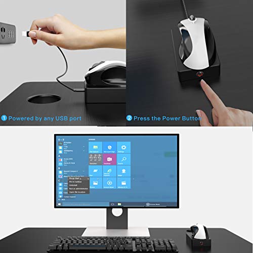 Image of Stageek Mouse Jiggler, Mechanical 100% Undetectable by IT,Mouse Mover with On /Off Switch, Simulates Mouse Movement and Prevents Computer from Going into Sleep, No Software Needed, Plug &Play