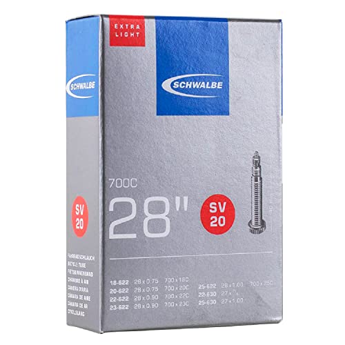 【正規品】 シュワルベ(SCHWALBE) 700×18/25C軽量チューブ 仏式 40oバルブ 20SV