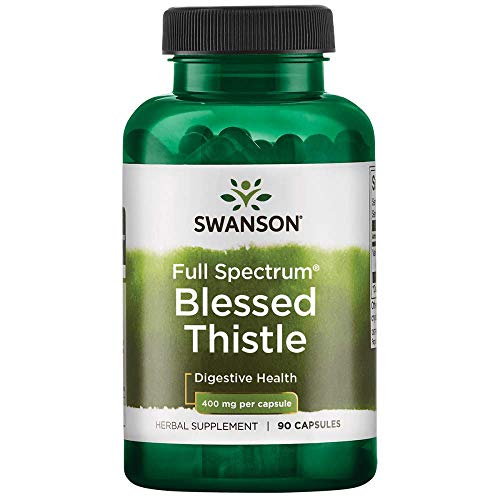 Swanson Full Spectrum Blessed Thistle 400 Milligrams 90 Capsules