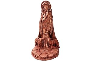 Pacific Giftware Celtic Goddess Brigid in Vivid Color Figurine Made of Polyresin