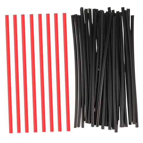 Hemoton 72pcs Bike Wheel Spoke Rim Protector Covers for Bikes Motorcycles Warning Stripes