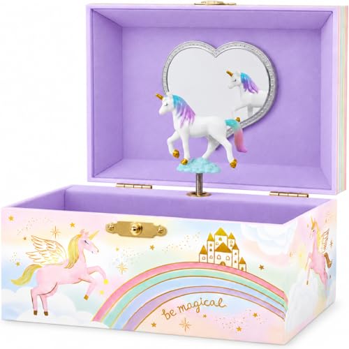 Giggle & Honey® Musical Unicorn Jewelry Box for Girls