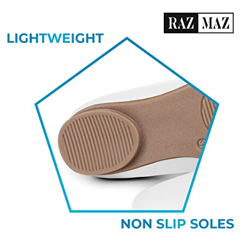 Image of RazMaz Stylish, Soft & Comfortable Belly Shoes for Women | Super Lightweight Women Bellies | Non-Fatigue & Non-Slippery Belly for Women | Bellies for Women Stylish |