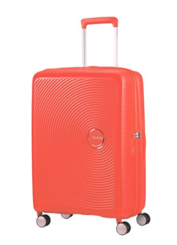 American Tourister Mala de Viagem Curio Laranja Média Expansível