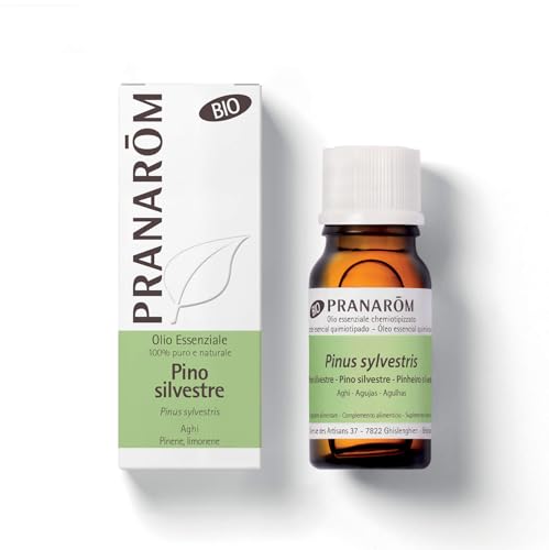 Pranarôm - Olio Essenziale Pino Silvestre Bio 10ml - 100% Puro e Naturale - Balsamico e Rinvigorente