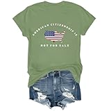 Photo Gallery american citizenship is not for sale camicia us citizen shirt, verde, m Photo Gallery american citizenship is not for sale camicia us citizen shirt, verde, m