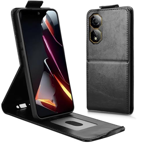 Luxury Phone Cover for ZTE Nubia Neo2 5G Vertical Flip leather Case Premium Wallet Retro Cover(ubN)