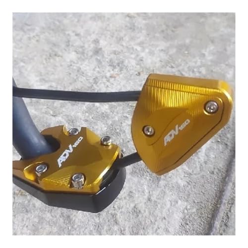Support de béquille latérale PCX anti-chute coussinet d'agrandissement