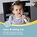 Papablic BabyHandy 2-Stage Baby Sonic Electric Toothbrush for Babies and Toddlers Ages 0-3 Years