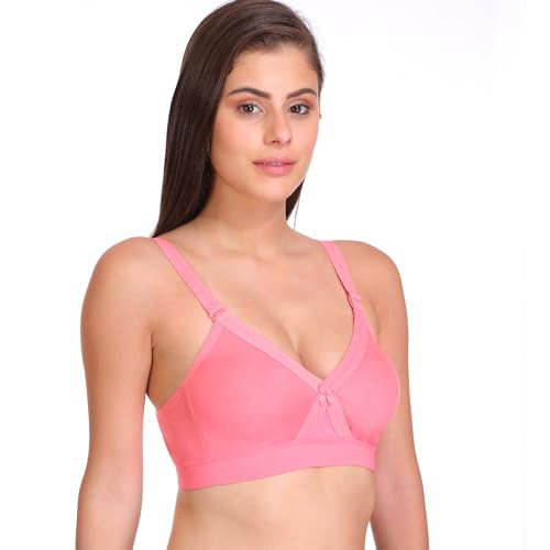 Image of SONA Women's Super Fit Cotton Full Coverage Non-Padded Non-Wired Everyday Bra - Full Support -(Pack of 1)