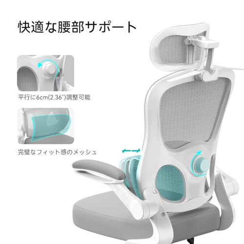 Aevoriax N56 人間工学に基づいたオフィスチェア の商品画像 2