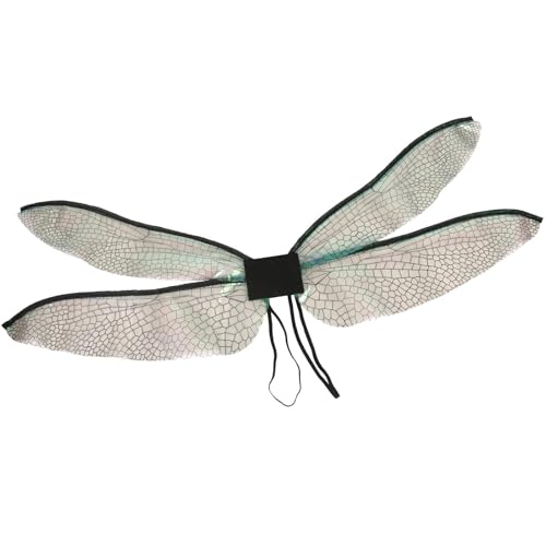 Colaxi Dragonfly Fairy Wing Costume Novelty Princess Wing Cosplay for Events Holidays Black