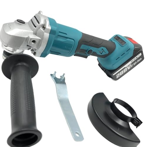 Amoladora angular brushless de 1000W para corte y pulido con discos de 100mm 4