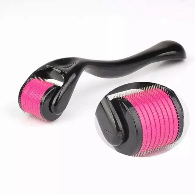 Man/Woman Matters Both Derma Roller 540 Titanium Micro Needles 0.5mm Alloy | Reduces hair fall | Helps to regenerate hair | Easy to use | Safe & Effective |comes with Storage Case