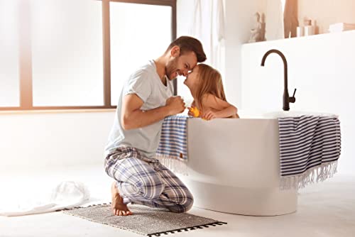 Gold Case Turkish Beach Towel Bath Towels Myra Series - Set Of 5 - Xxl Oversized 70X40 Inches -100% Cotton - Super Soft - Quick Dry Lightweight Sand Free Turkish Towel (Black) #TOP3