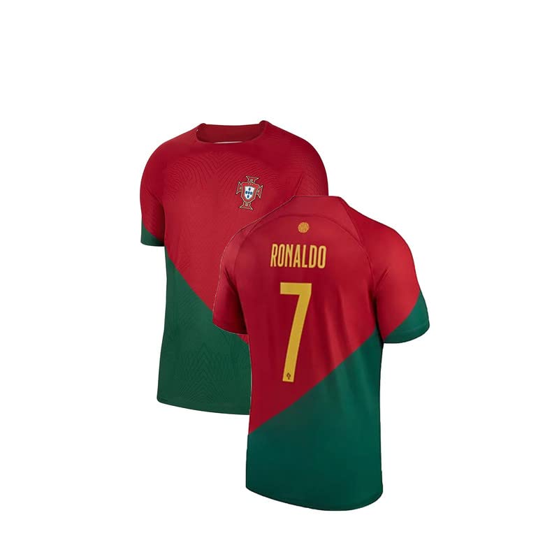 Buy SAN Football Jersey Portugal Ronaldo Home Kitt for Men and Sports