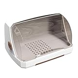 drburpily Vielseitige Abtropfschale für Geschirr – unverzichtbar für kompakte Aufbewahrung und optimale Ordnung auf der Arbeitsfläche. Platzsparende Abtropfschale für Geschirr, Teetassen und Becher.