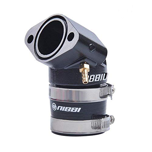 NIBBI Racing Parts Replacement High Performance GY6 Intake Manifold Intake Manifold Boot for GY6 Engine Scooter 125CC 150CC