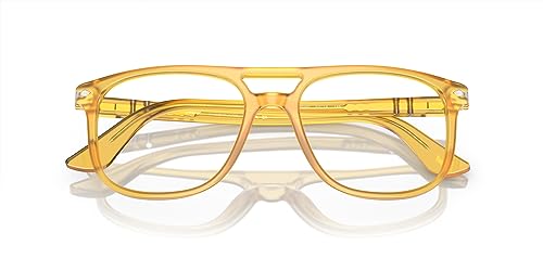 Image of Persol mens Po3329v Greta Aviator Prescription Eyewear Frames