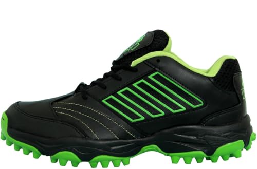 Image of RXN HS-11 Hockey Shoes for Men Synthetic Leather Black Size 3