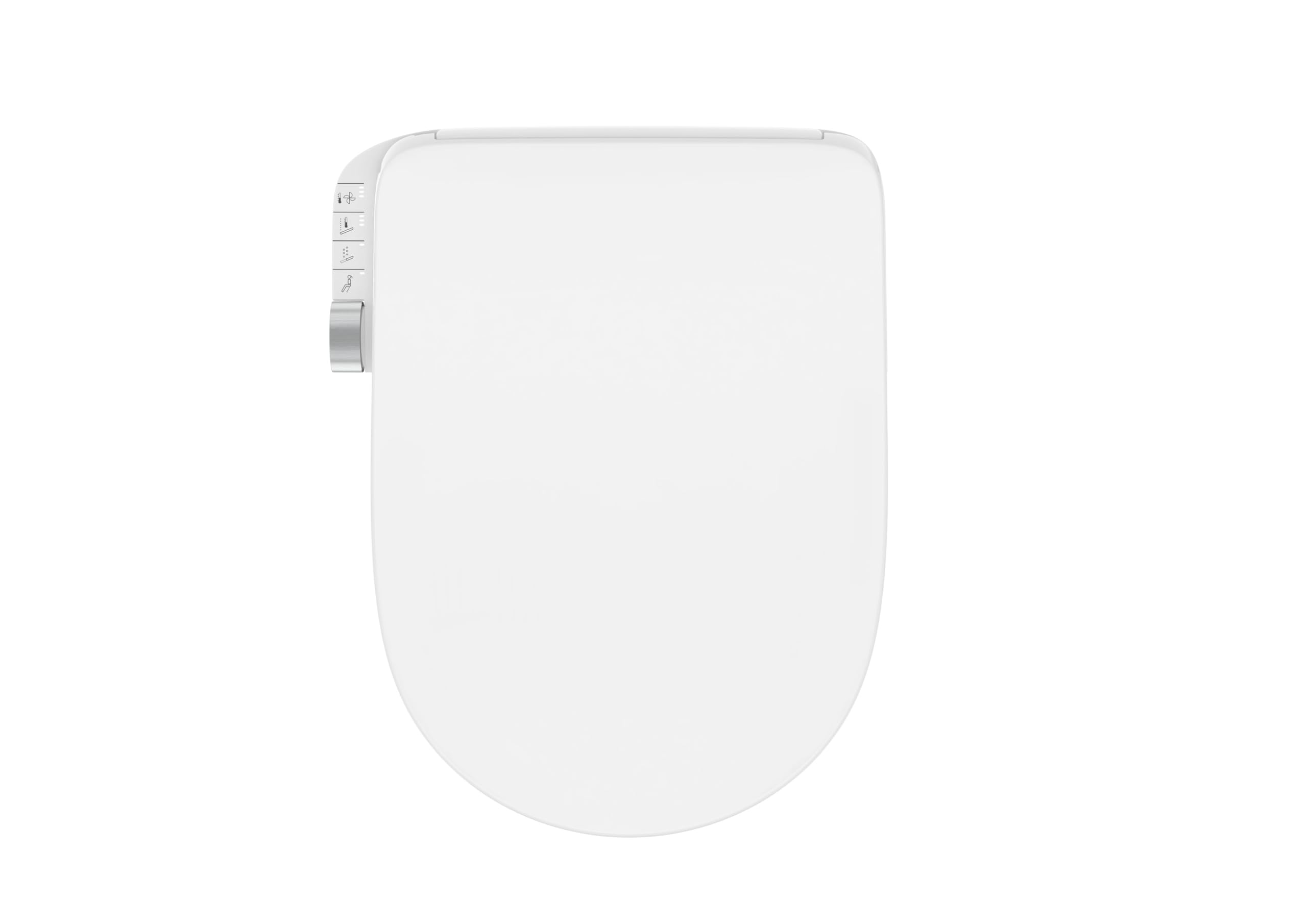 Roca A804054001 Multiclean® M4 ROUND con funzioni di lavaggio e asciugatura, colore: Bianco