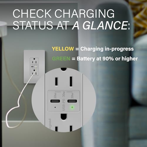 Prise USB Power Delivery charge rapide TR20USBPDGRY grise - 3
