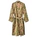 Produktbild CRETUAO Damen Bademantel aus Baumwollgaze, japanischer Kimono-Bademantel, modischer Jacquard-Pyjama, Nachthemd, schweißdämpfender Yukata-Saunaanzug, Nachtwäsche,Grün,L