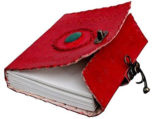 Amazon.co.jp: TUZECH ハンドメイド 本革 100% 本革 ヴィンテージ 日記