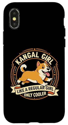 Kangal Girl Like A Regular Girl Only Cooler - Kangal Dog �X�}�z�P�[�X iPhone X/XS �p