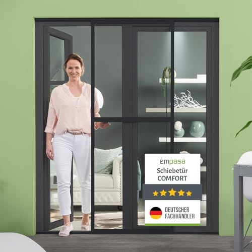empasa Fliegengitter Insektenschutz Schiebetür 'COMFORT', für Balkontür,...