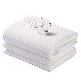 【Multifunktion】Sie können den Matratzenschoner auf Bett, Kinder-/Gitterbett, Kinderwagen/-sitz, Stuhl, Sofa, Hundebett oder Schoß legen, kann auch als Schutzauflage für Haustiere, zum Schutz der Matratze bei einem etwaigen Blasensprung verwendet werden.