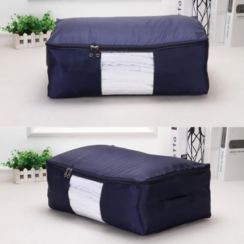 Bolsa de almacenamiento para organizar mantas en armarios de casa 7