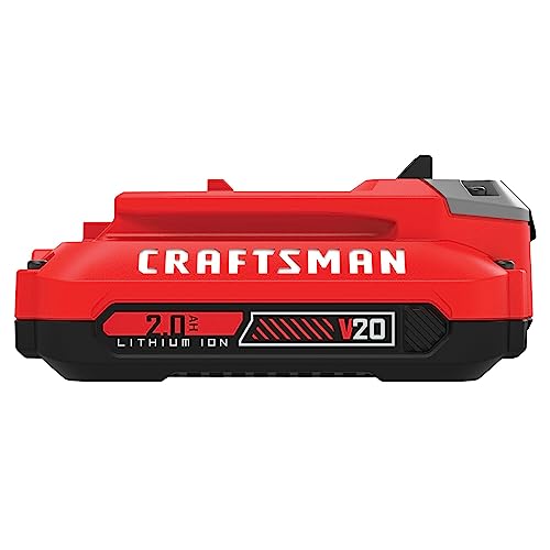Image of CRAFTSMAN V20 Battery, 2.0 Ah, Lithium Ion Battery (CMCB202)