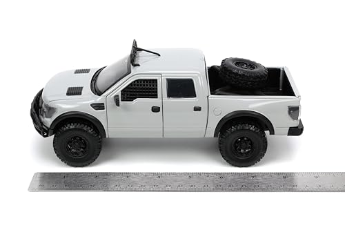 Jada Just Trucks 1:24 Ford F-150 SVT Raptor Die-Cast Gris miniatura 3